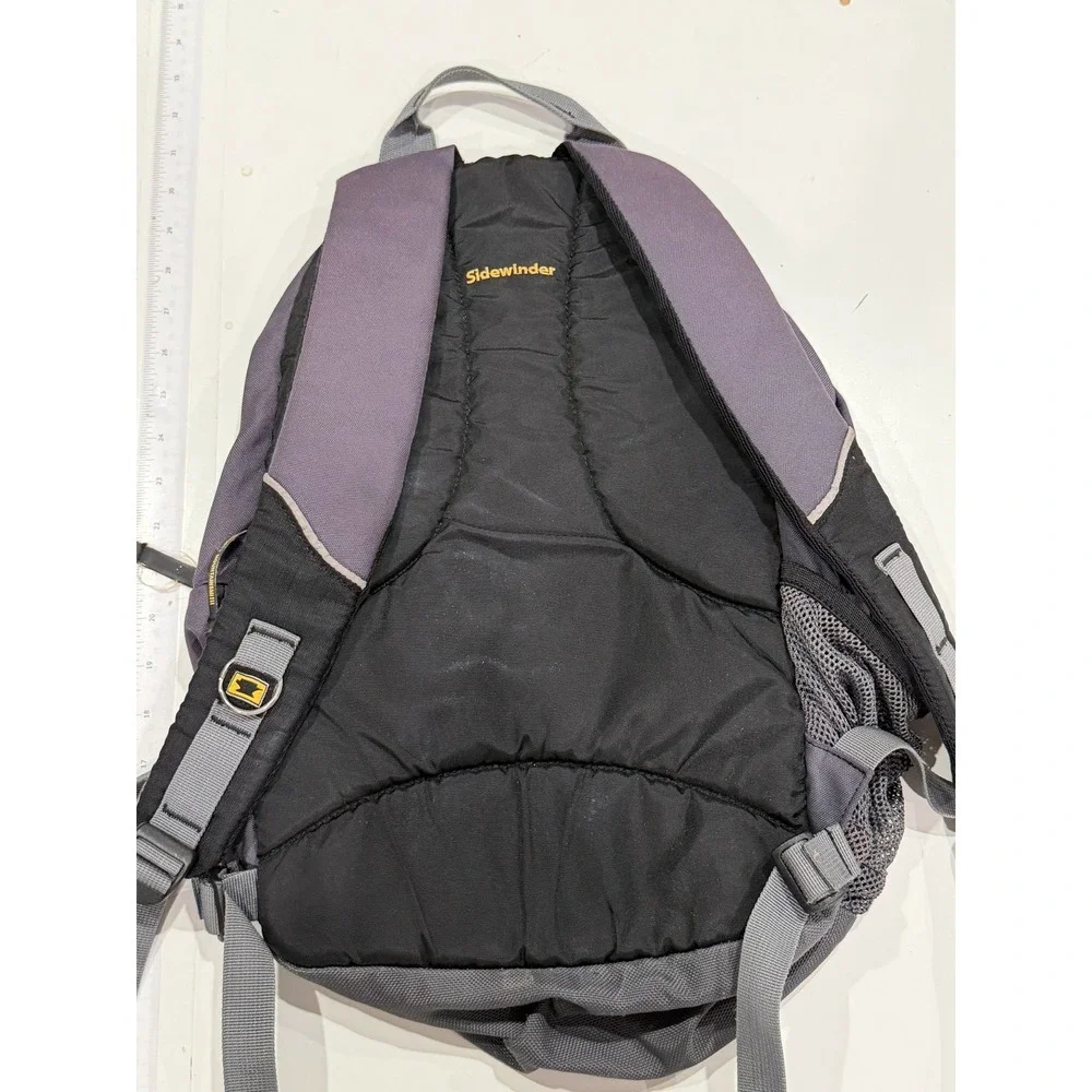 Mountainsmith Sidewinder Backpack Grey Black Hiking Daypack Travel Bag